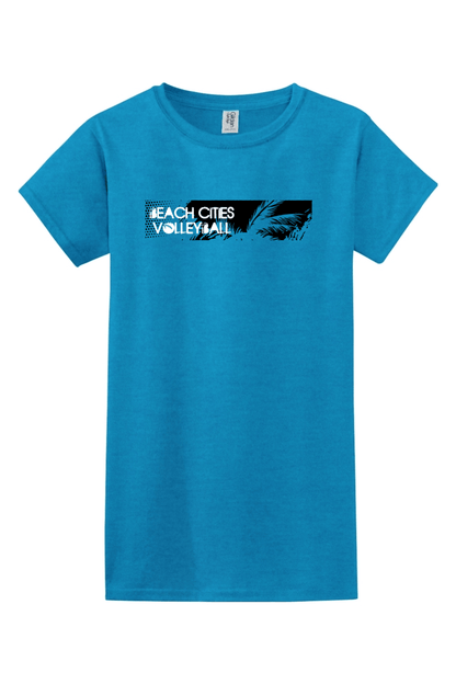 Beach Cities Volleyball Gildan Softstyle Ladies' T-Shirt Signature Lacrosse