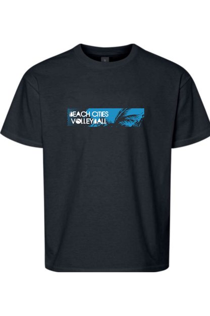 Beach Cities Volleyball Gildan Youth Softstyle T-Shirt Signature Lacrosse