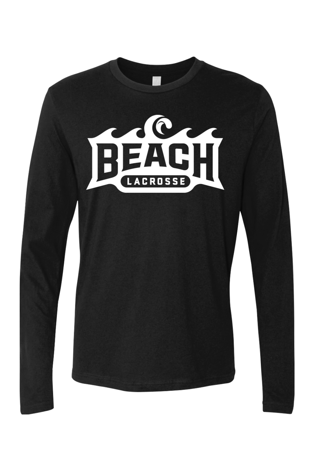 Beach Lacrosse Adult Long Sleeve T-Shirt Signature Lacrosse