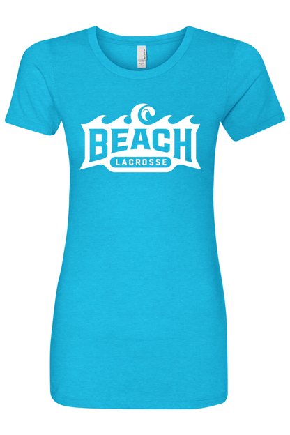 Beach Lacrosse Adult Women's T-Shirt Signature Lacrosse