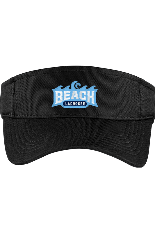 Beach Lacrosse Embroidered Visor Signature Lacrosse