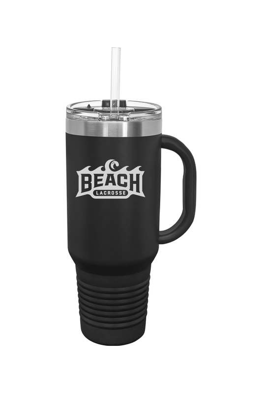 Beach Lacrosse Insulated Travel Mug Signature Lacrosse