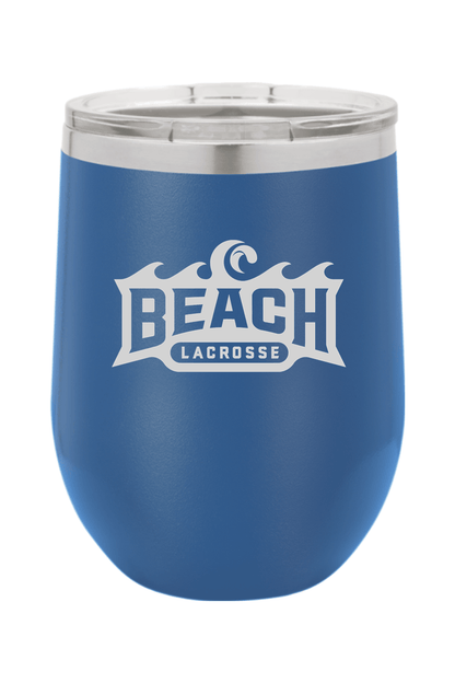 Beach Lacrosse Insulated Wine Tumbler Signature Lacrosse