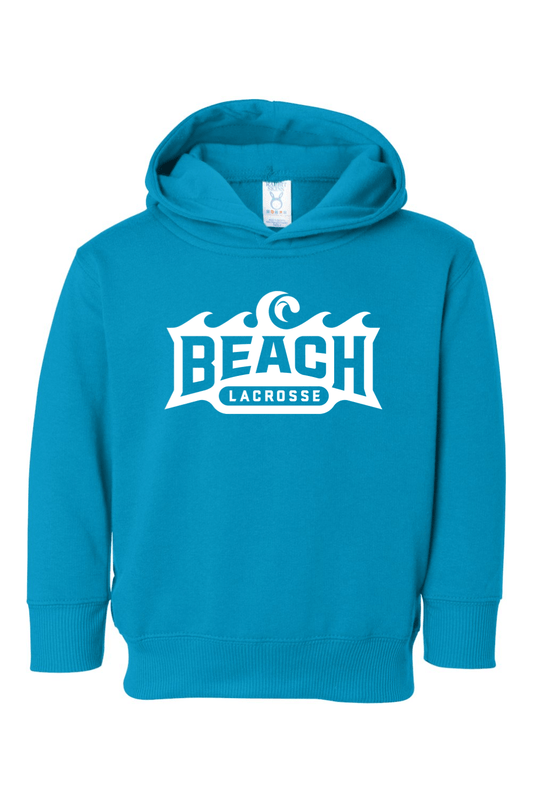 Beach Lacrosse Toddler Fleece Hoodie Signature Lacrosse