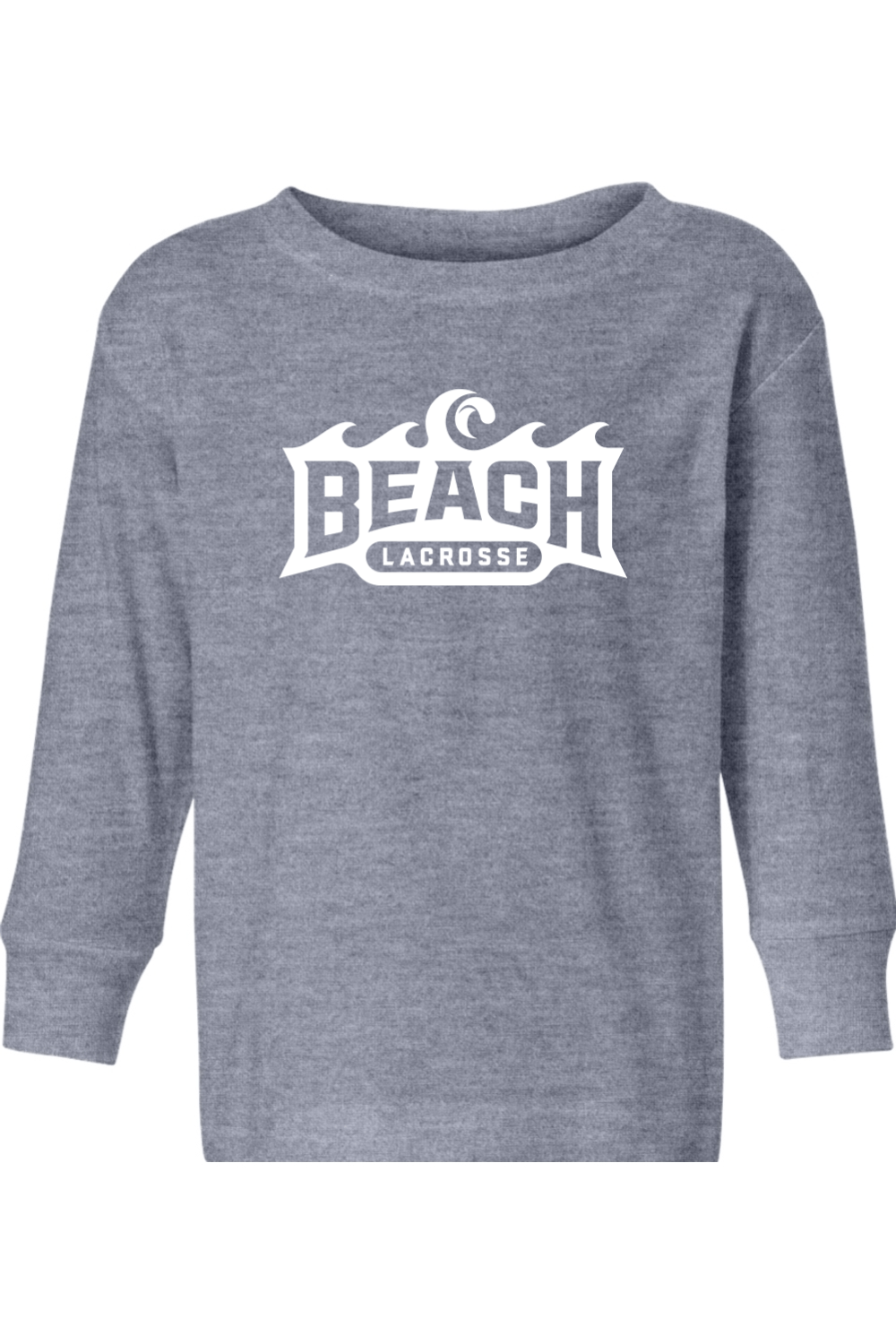 Beach Lacrosse Toddler Long Sleeve T-Shirt Signature Lacrosse