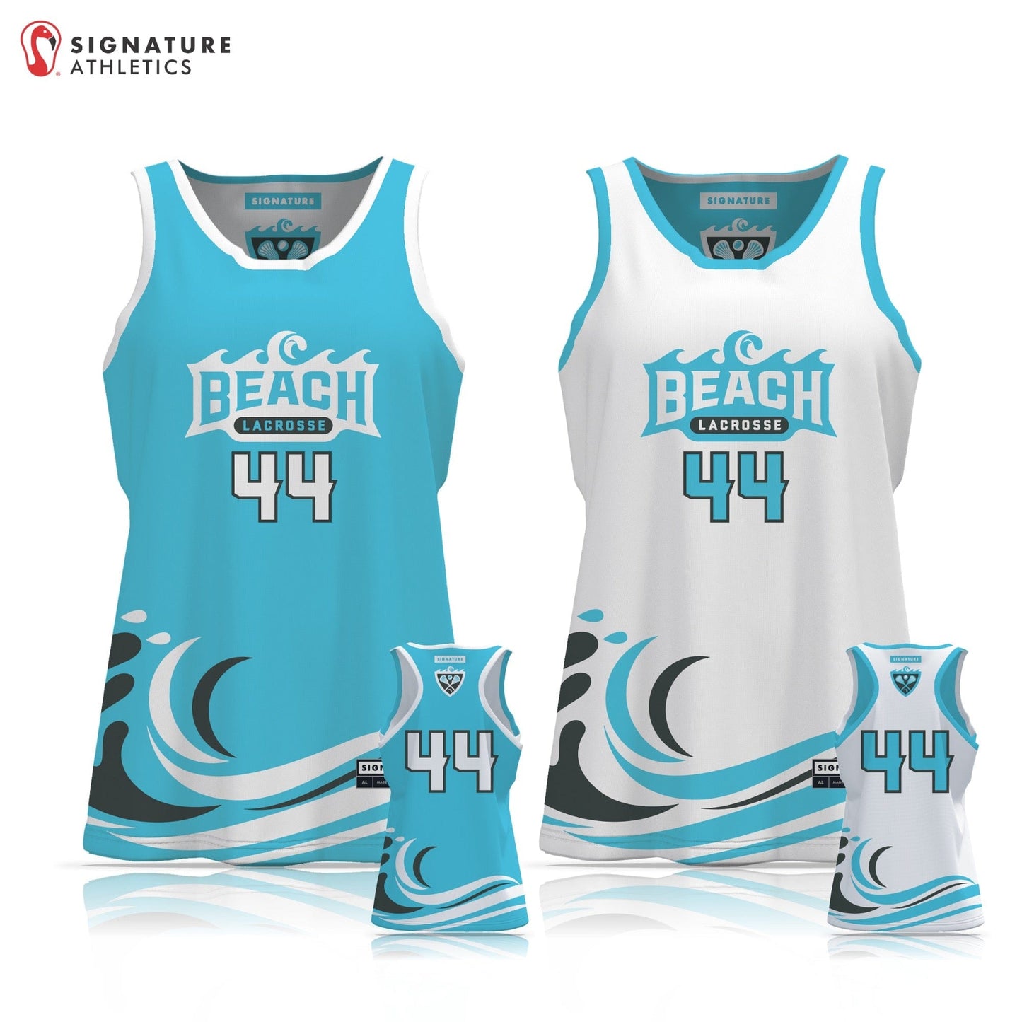 Beach Lacrosse Women's 2 Piece Player Package Signature Lacrosse