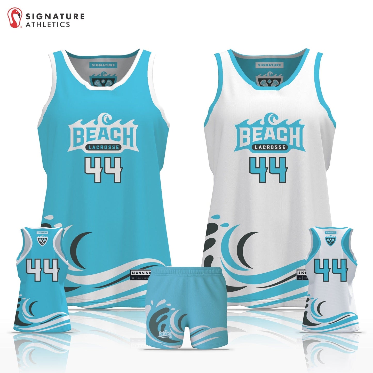 Beach Lacrosse Women's 2 Piece Player Package Signature Lacrosse