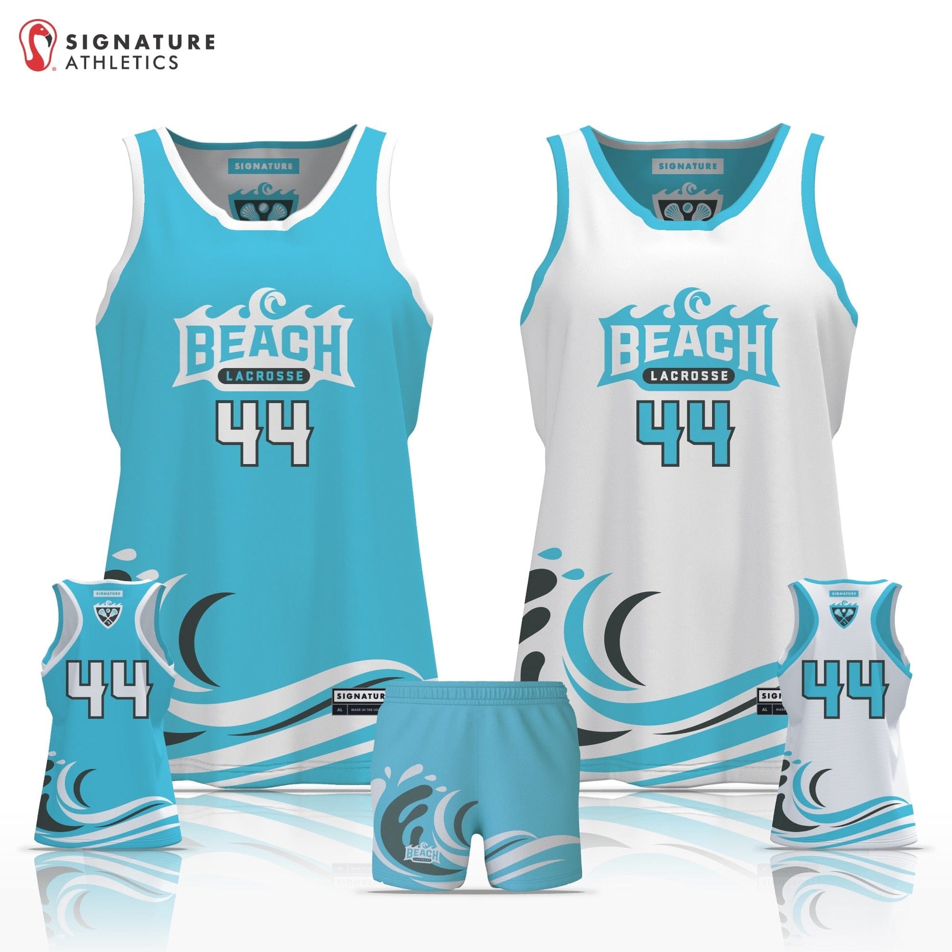 Beach Lacrosse Women's 2 Piece Player Package Signature Lacrosse