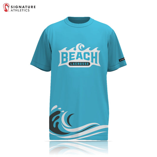 Beach Lacrosse Women's Short Sleeve Tech Tee Signature Lacrosse