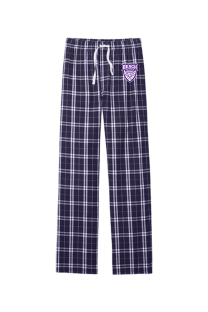 Beach Patriots Lacrosse Adult Men's Flannel Plaid Pants Signature Lacrosse