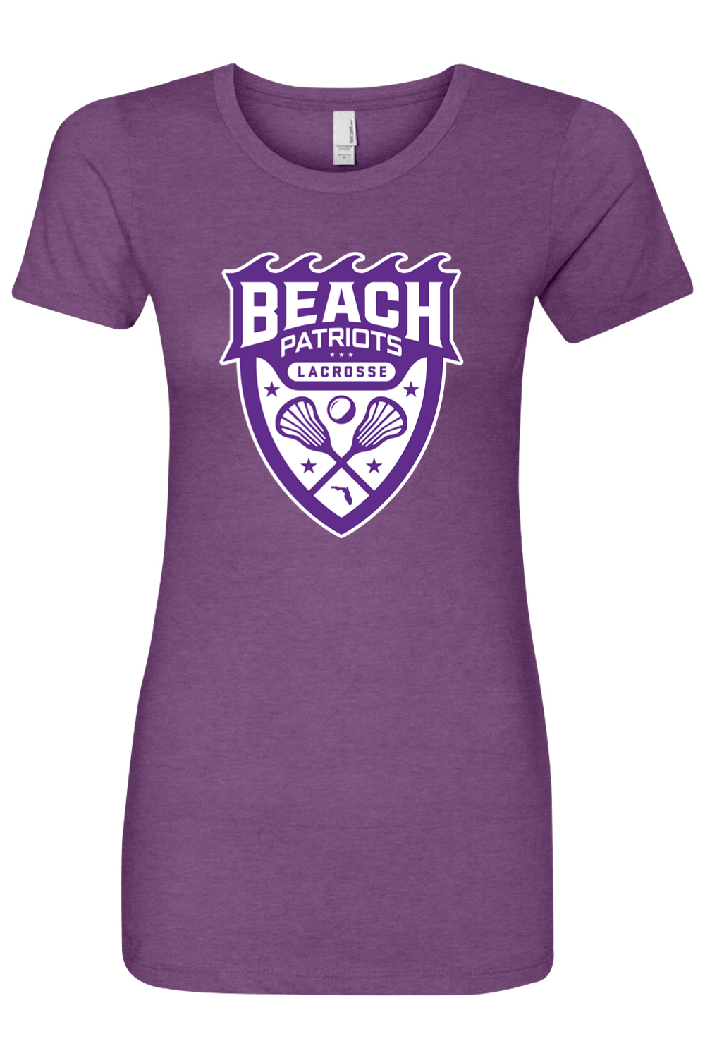 Beach Patriots Lacrosse Adult Women's T-Shirt Signature Lacrosse