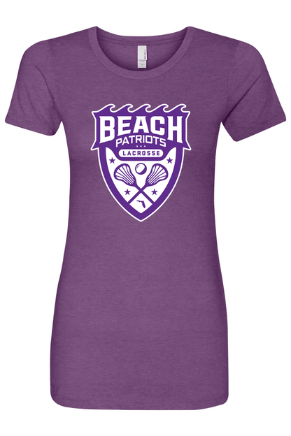 Beach Patriots Lacrosse Adult Women's T-Shirt Signature Lacrosse