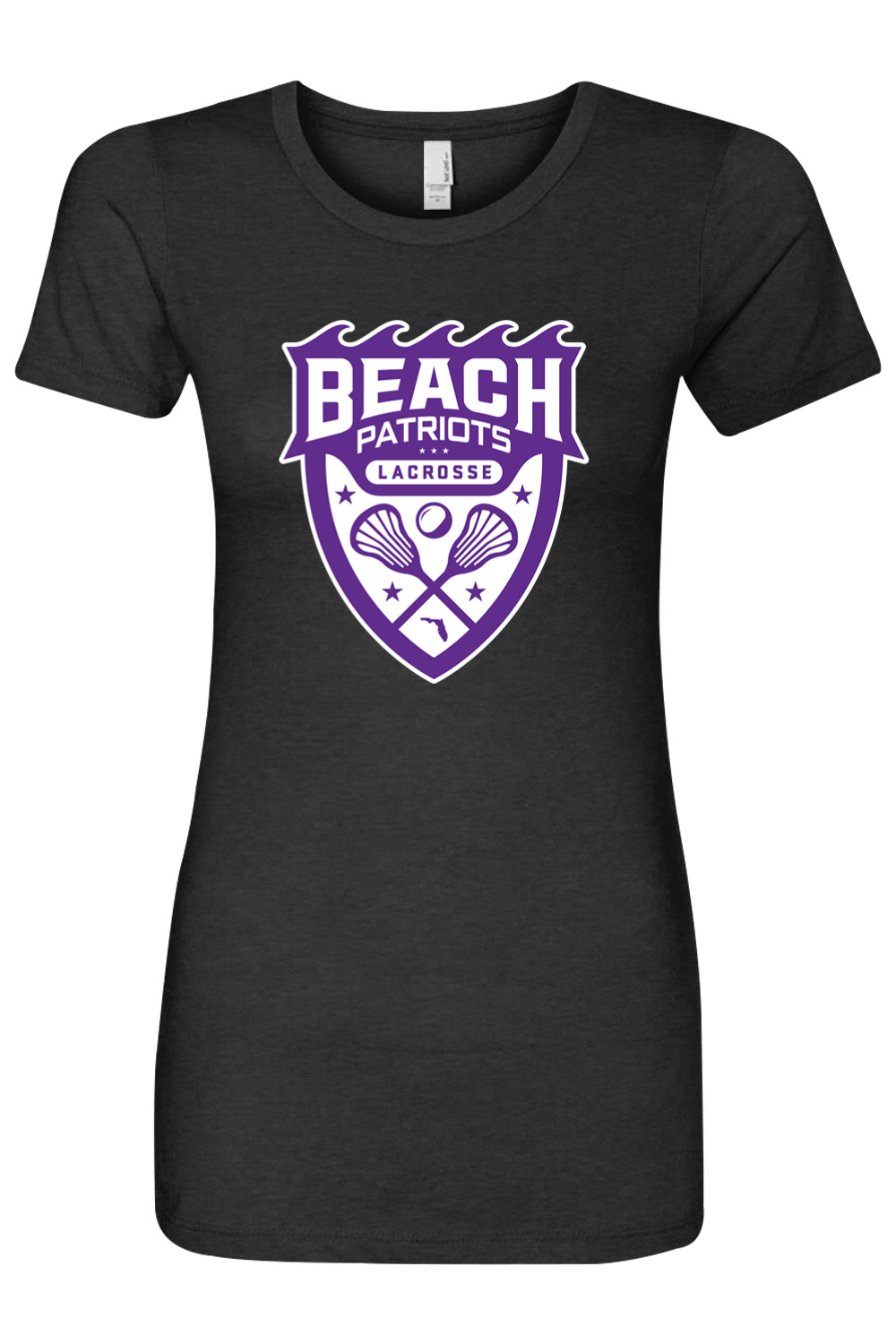 Beach Patriots Lacrosse Adult Women's T-Shirt Signature Lacrosse