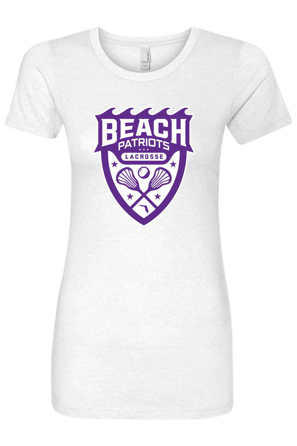 Beach Patriots Lacrosse Adult Women's T-Shirt Signature Lacrosse