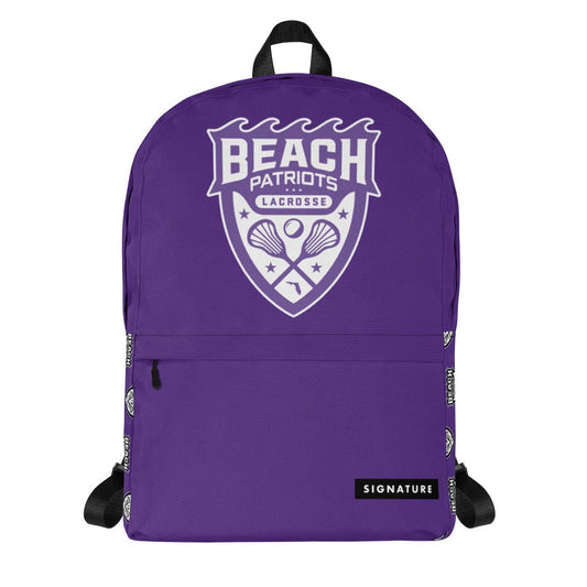 Beach Patriots Lacrosse Backpack Signature Lacrosse