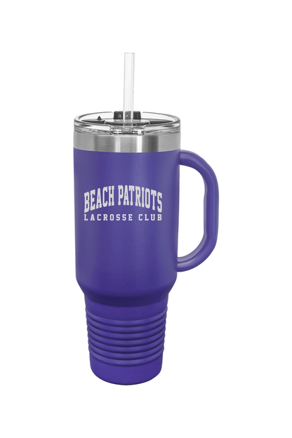 Beach Patriots Lacrosse Insulated Travel Mug Signature Lacrosse
