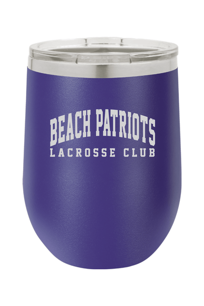 Beach Patriots Lacrosse Insulated Wine Tumbler Signature Lacrosse