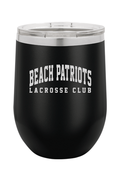 Beach Patriots Lacrosse Insulated Wine Tumbler Signature Lacrosse