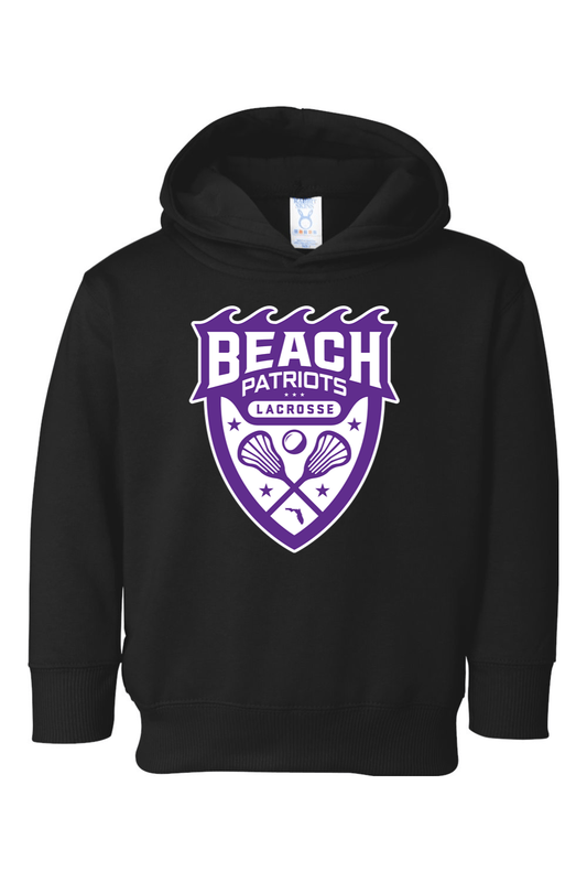 Beach Patriots Lacrosse Toddler Fleece Hoodie Signature Lacrosse