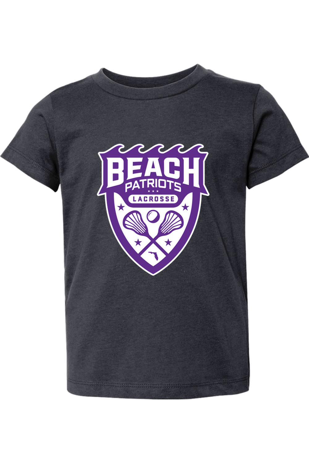 Beach Patriots Lacrosse Toddler T-Shirt Signature Lacrosse