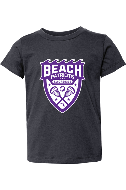 Beach Patriots Lacrosse Toddler T-Shirt Signature Lacrosse