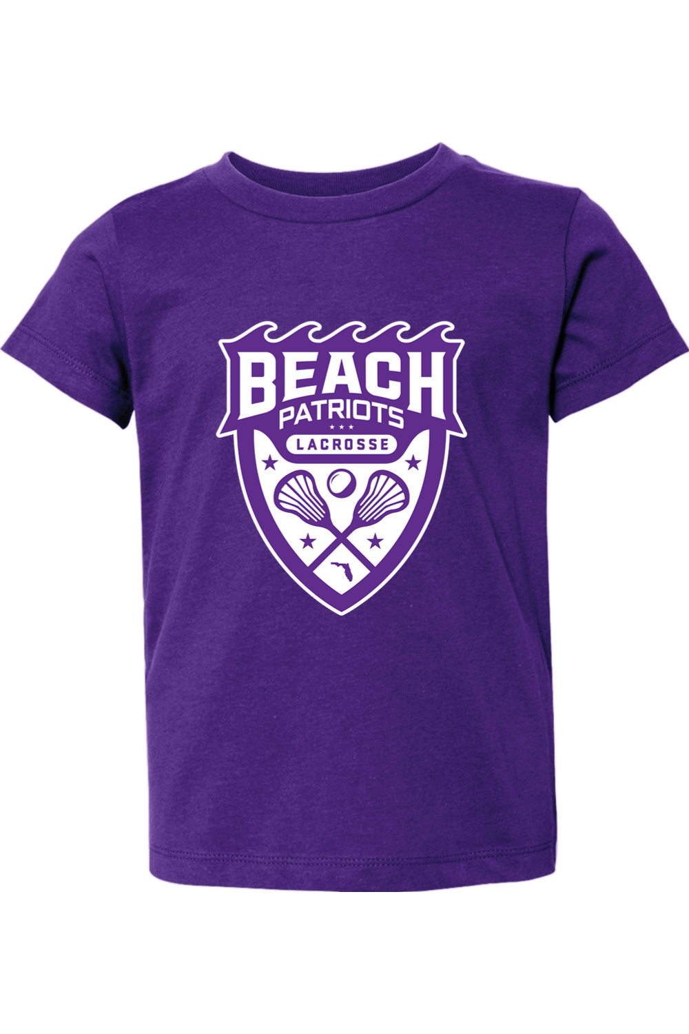 Beach Patriots Lacrosse Toddler T-Shirt Signature Lacrosse