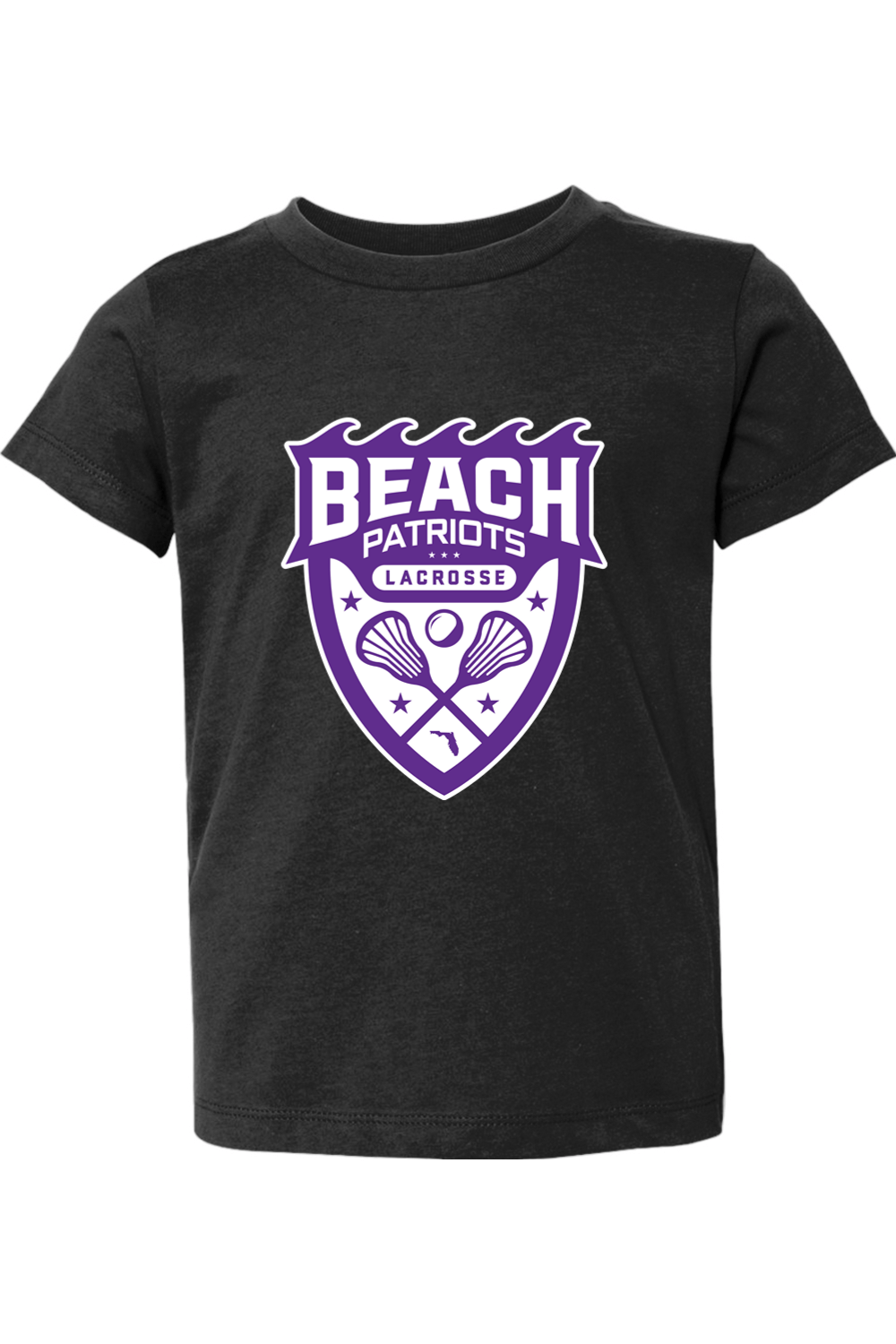 Beach Patriots Lacrosse Toddler T-Shirt Signature Lacrosse