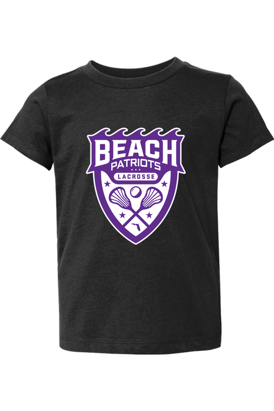 Beach Patriots Lacrosse Toddler T-Shirt Signature Lacrosse