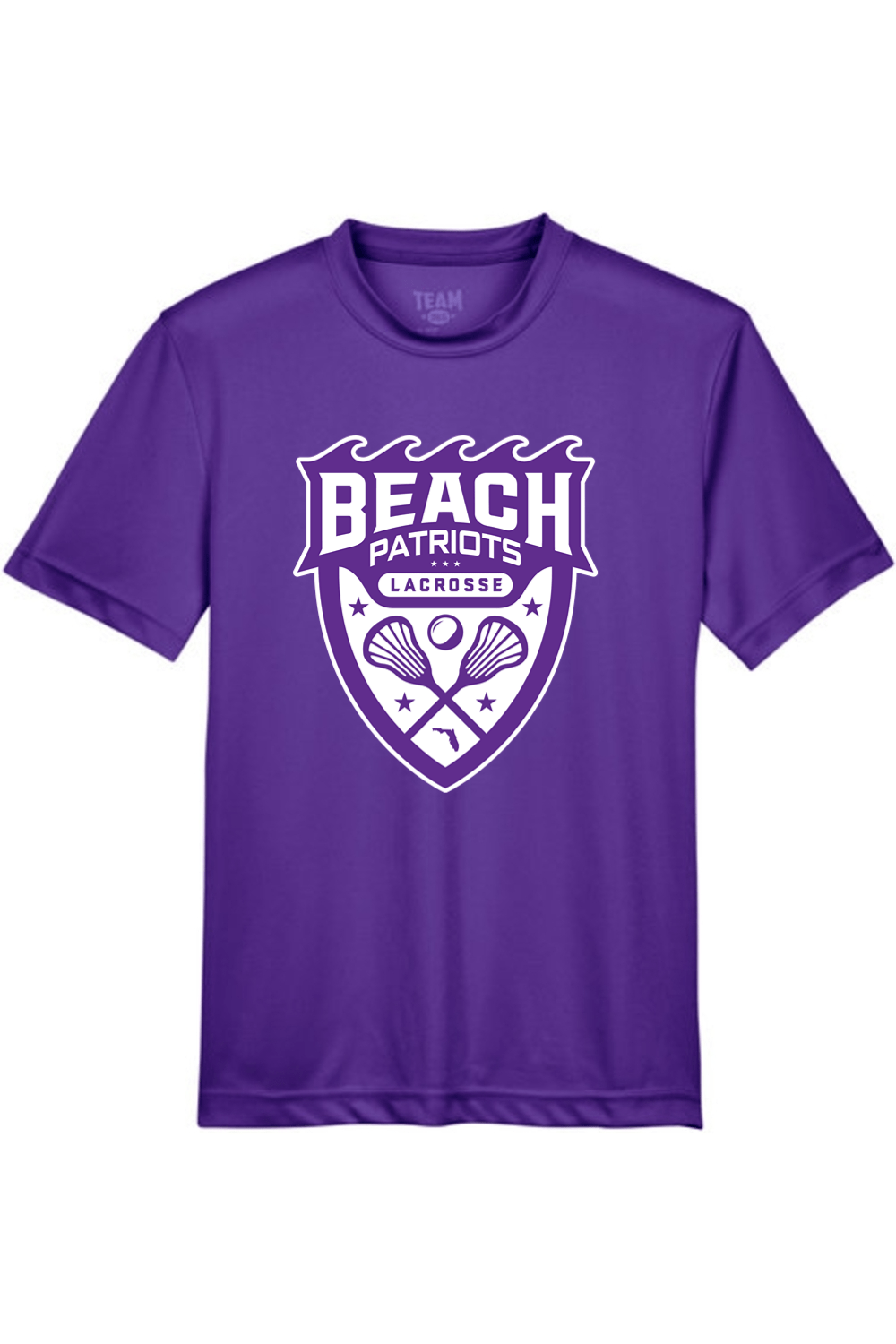 Beach Patriots Lacrosse Youth Athletic T-Shirt Signature Lacrosse