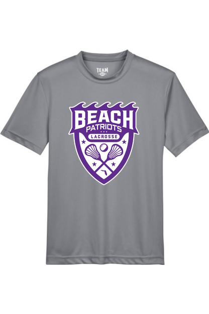 Beach Patriots Lacrosse Youth Athletic T-Shirt Signature Lacrosse
