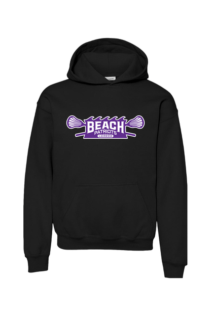 Beach Patriots Lacrosse Youth Hoodie Signature Lacrosse