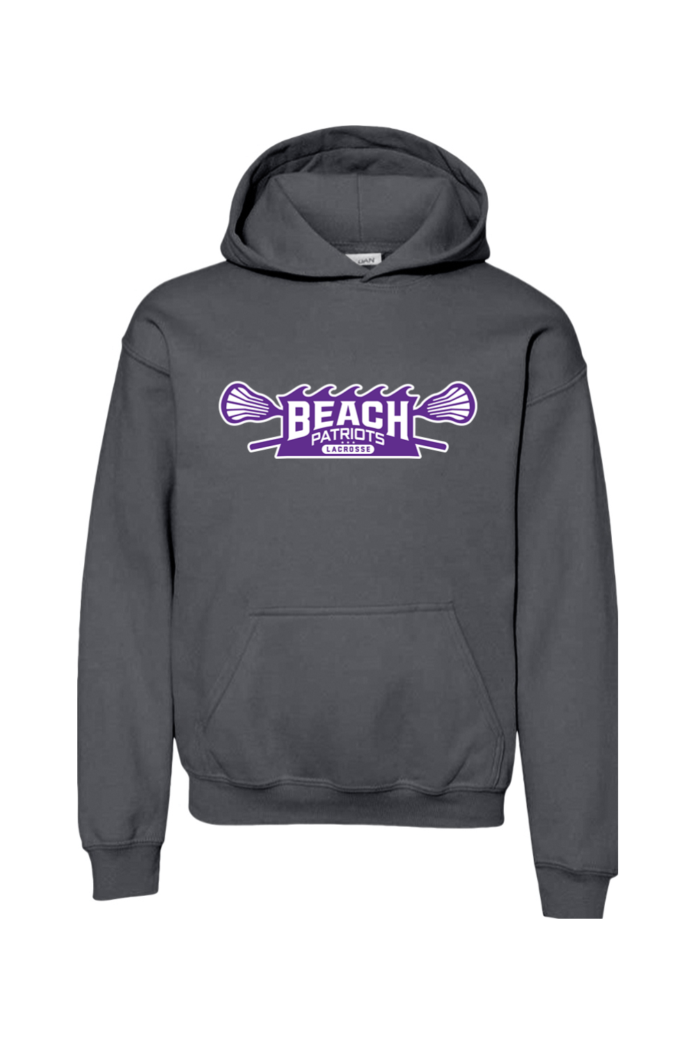 Beach Patriots Lacrosse Youth Hoodie Signature Lacrosse