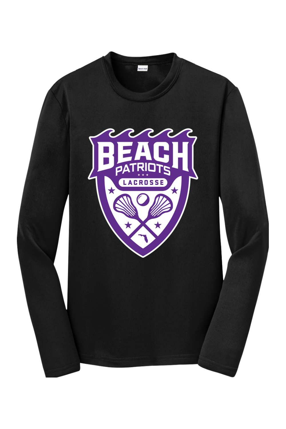 Beach Patriots Lacrosse Youth Long Sleeve T-Shirt Signature Lacrosse