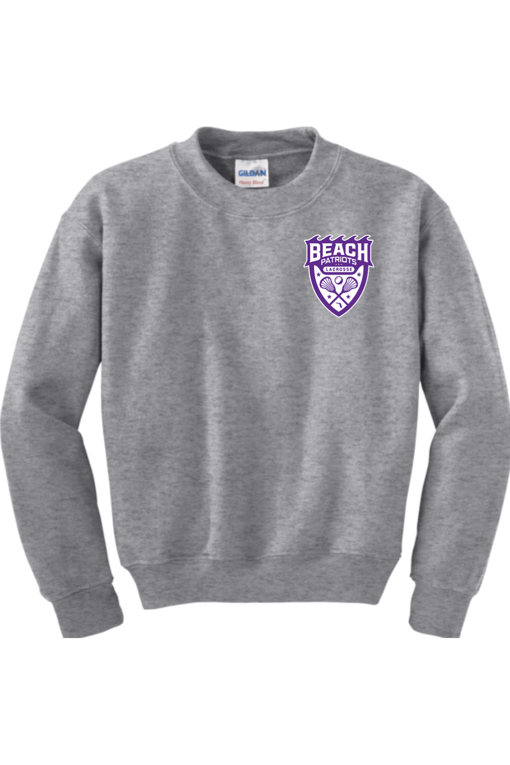 Beach Patriots Lacrosse Youth Sweatshirt Signature Lacrosse