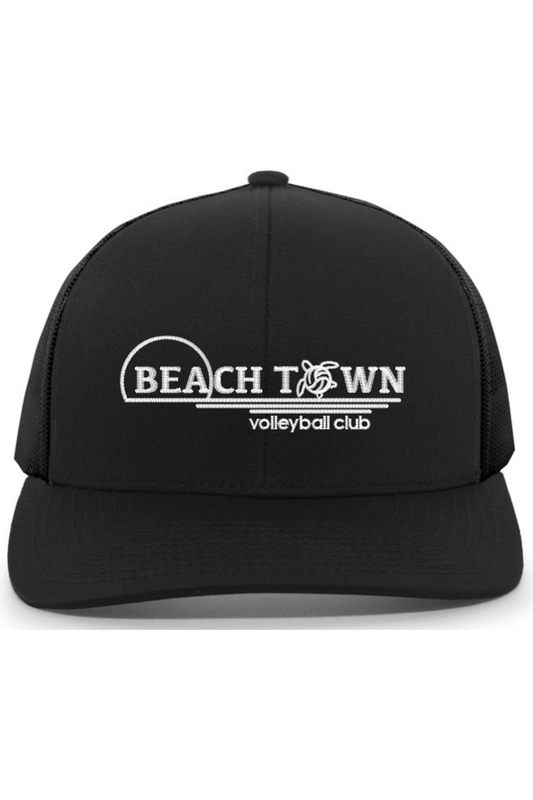 Beach Town Volleyball Embroidered Trucker Hat Signature Lacrosse