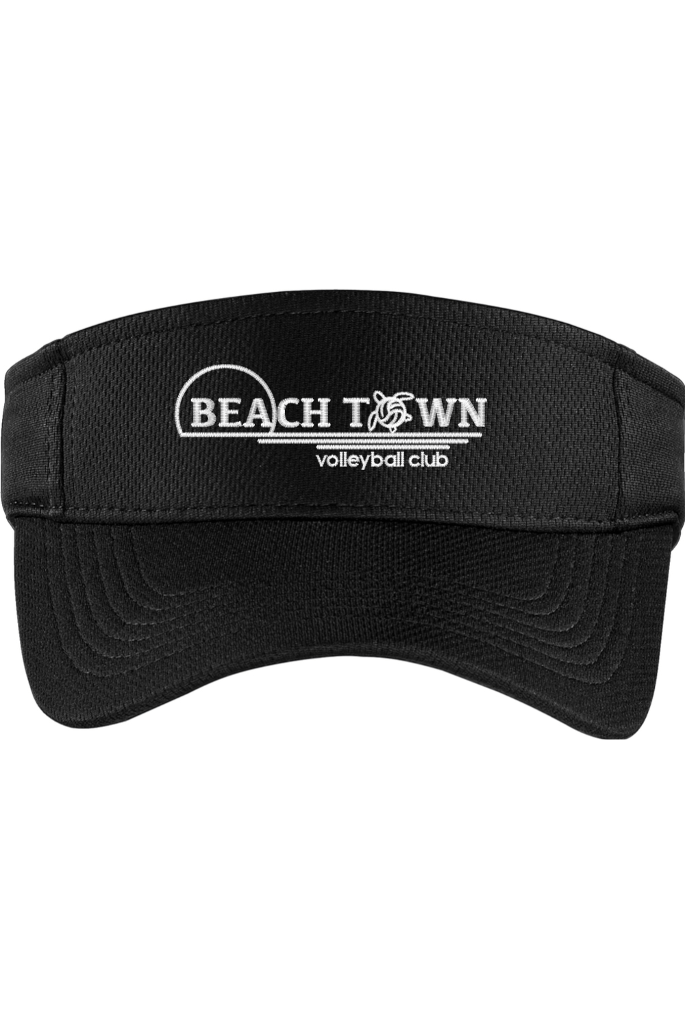 Beach Town Volleyball Embroidered Visor Signature Lacrosse