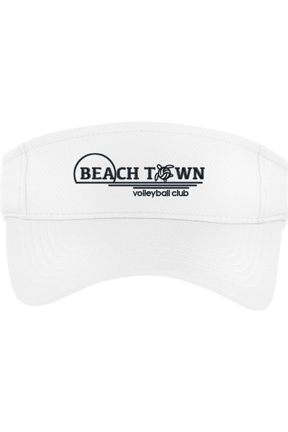 Beach Town Volleyball Embroidered Visor Signature Lacrosse