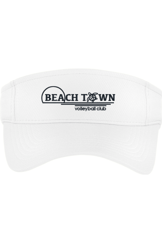 Beach Town Volleyball Embroidered Visor Signature Lacrosse
