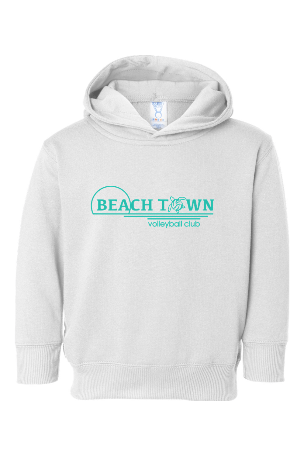 Beach Town Volleyball Toddler Fleece Hoodie Signature Lacrosse