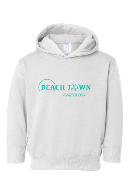 Beach Town Volleyball Toddler Fleece Hoodie Signature Lacrosse