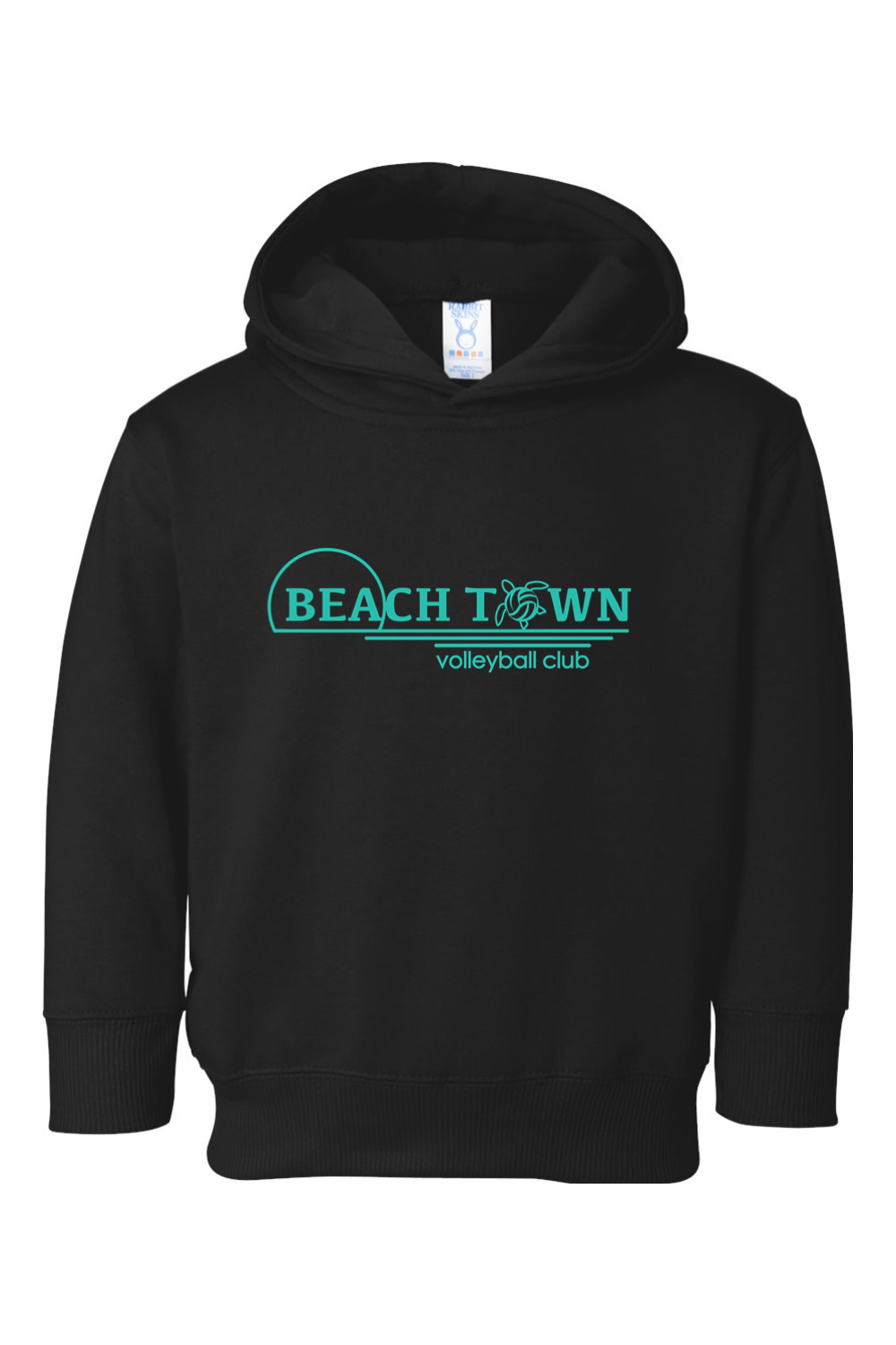 Beach Town Volleyball Toddler Fleece Hoodie Signature Lacrosse