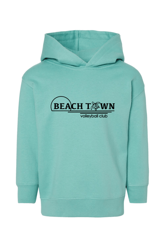 Beach Town Volleyball Toddler Fleece Hoodie Signature Lacrosse