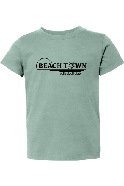 Beach Town Volleyball Toddler T-Shirt Signature Lacrosse