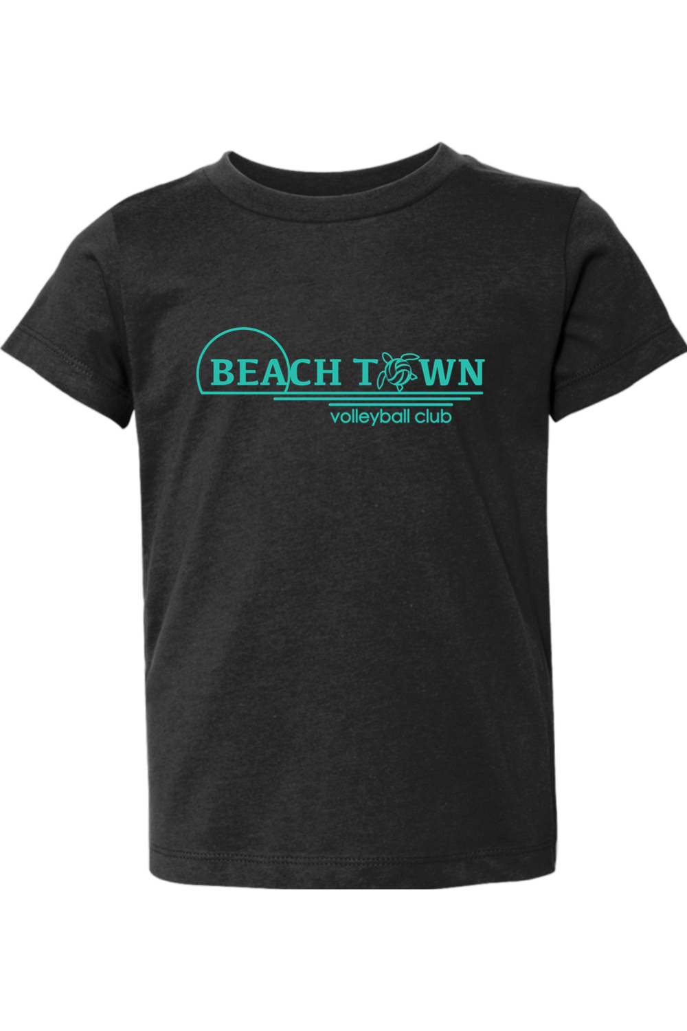 Beach Town Volleyball Toddler T-Shirt Signature Lacrosse
