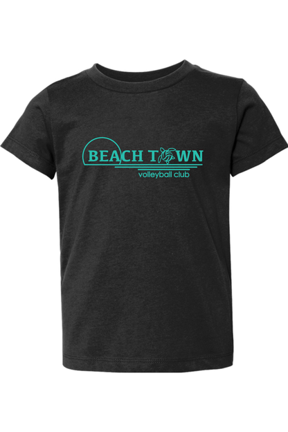 Beach Town Volleyball Toddler T-Shirt Signature Lacrosse