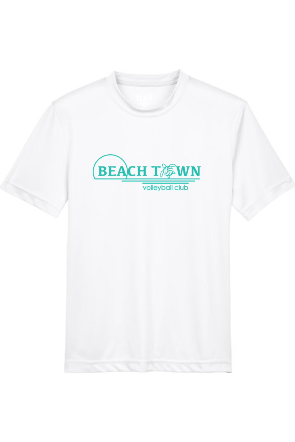 Beach Town Volleyball Youth Athletic T-Shirt Signature Lacrosse