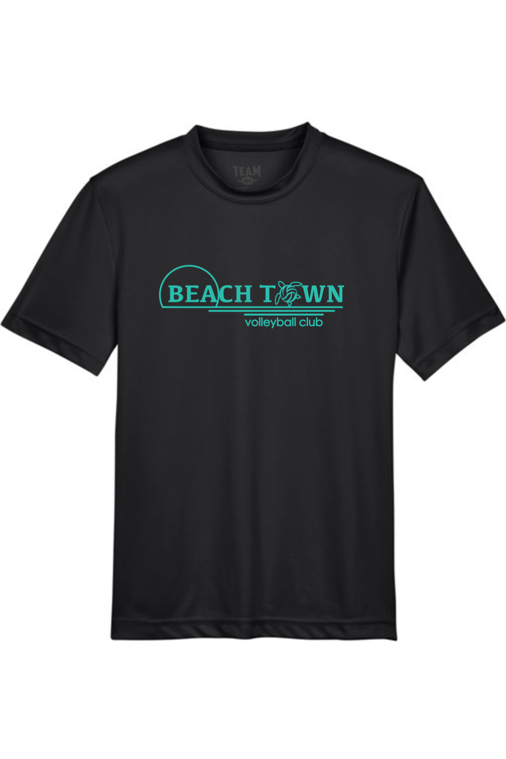 Beach Town Volleyball Youth Athletic T-Shirt Signature Lacrosse