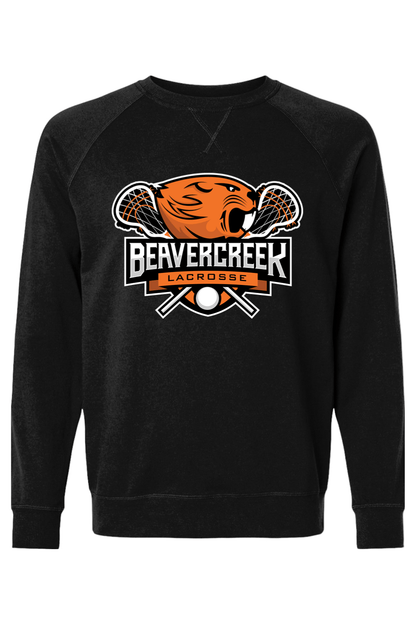 Beavercreek BLC Adult Heavyweight Raglan Long Sleeve Signature Lacrosse