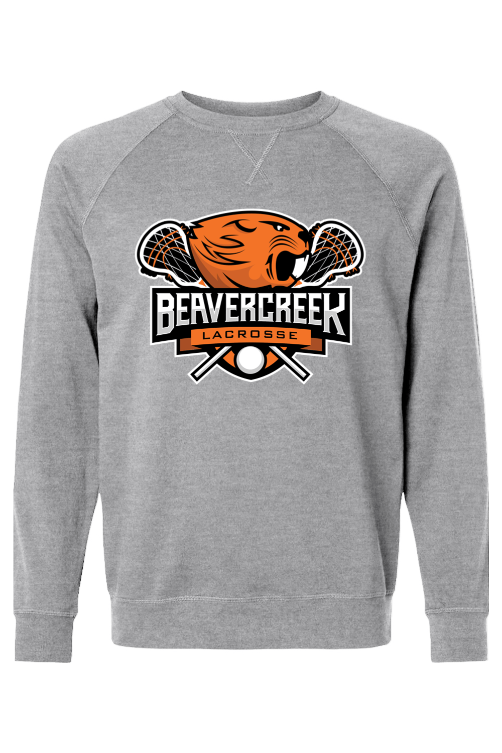 Beavercreek BLC Adult Heavyweight Raglan Long Sleeve Signature Lacrosse