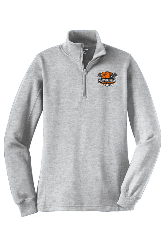 Beavercreek BLC Adult Women's Embroidered Quarter-Zip Pullover Signature Lacrosse